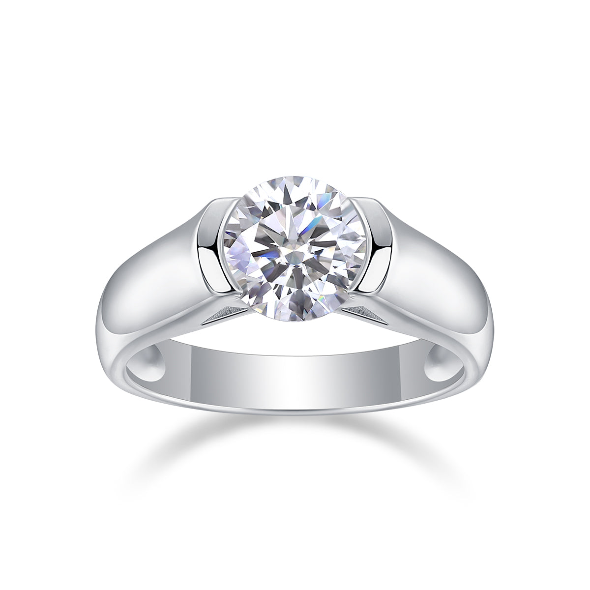 Evron Atelier™ Evermore Vow Moissanite Ring Set