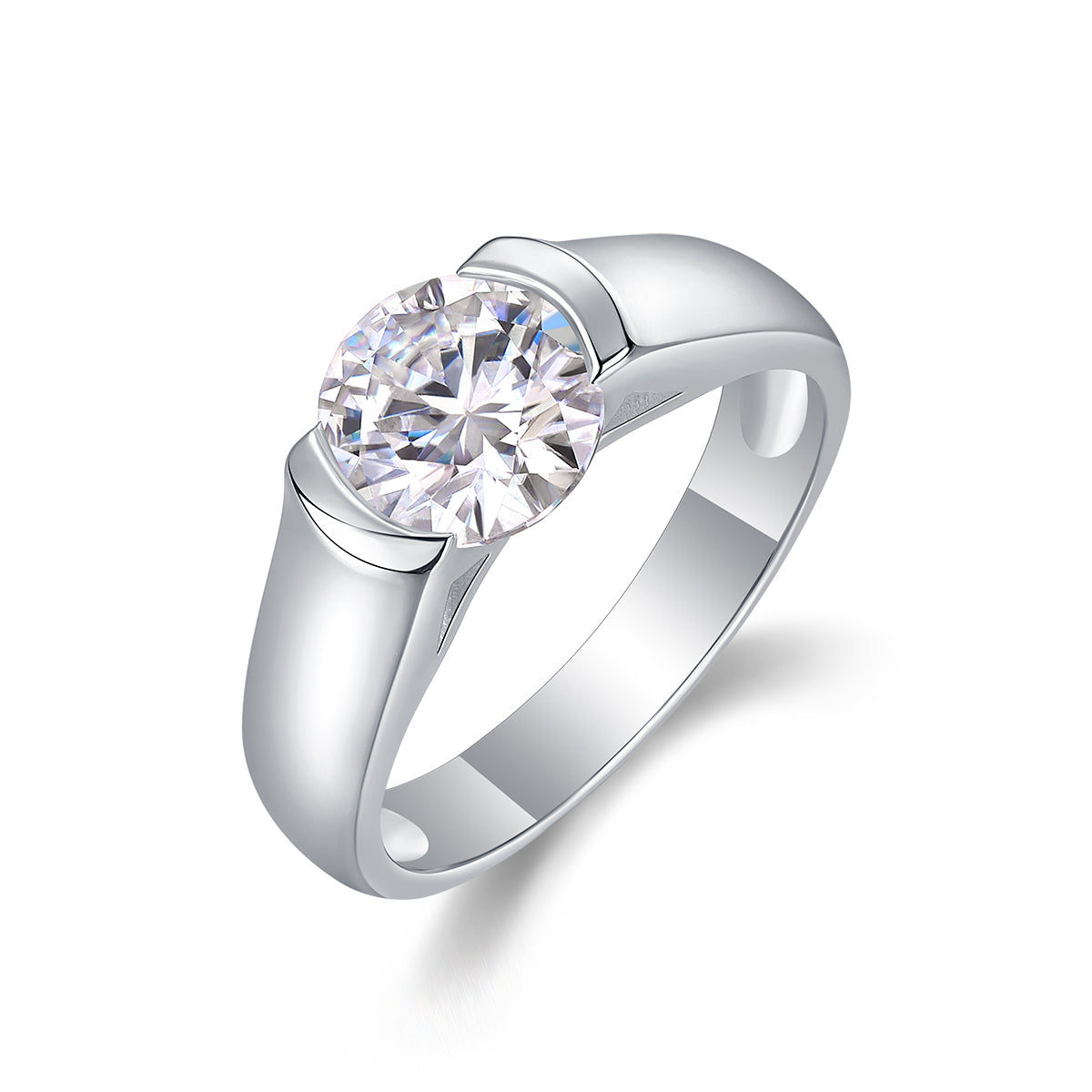 Evron Atelier™ Evermore Vow Moissanite Ring Set