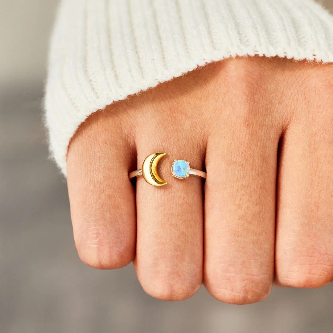 Evron Atelier™ Aurora Opal Inlay Ring