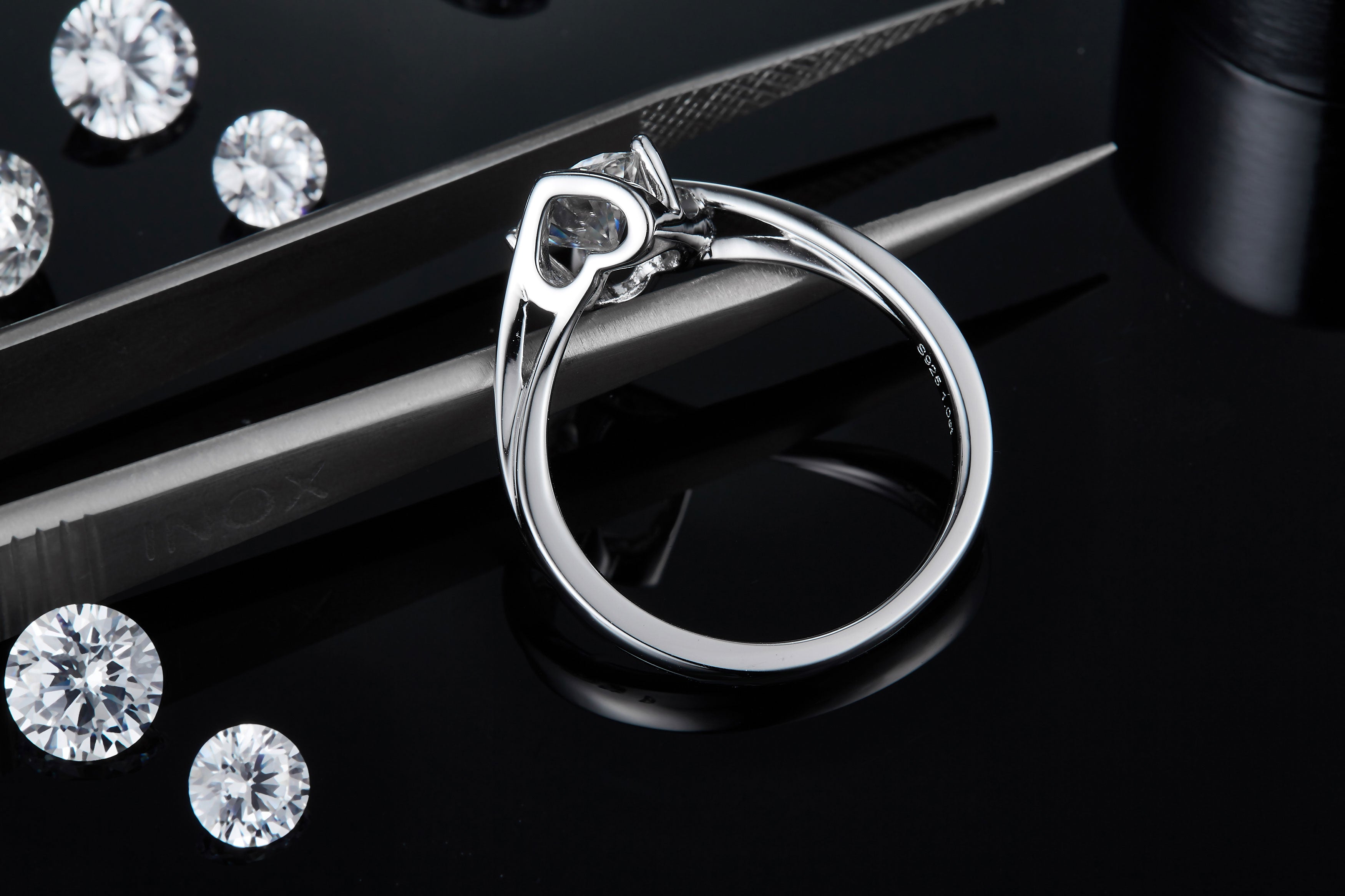 Evron Atelier™ Luminé Heartstone Ring